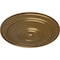 Ekena Millwork Classic Ceiling Medallion (For Canopies up to 5 1/2"), Hand-Painted Pale Gold, 21 7/8"OD x 2 3/8"P CM22CLPAS - alternate 3